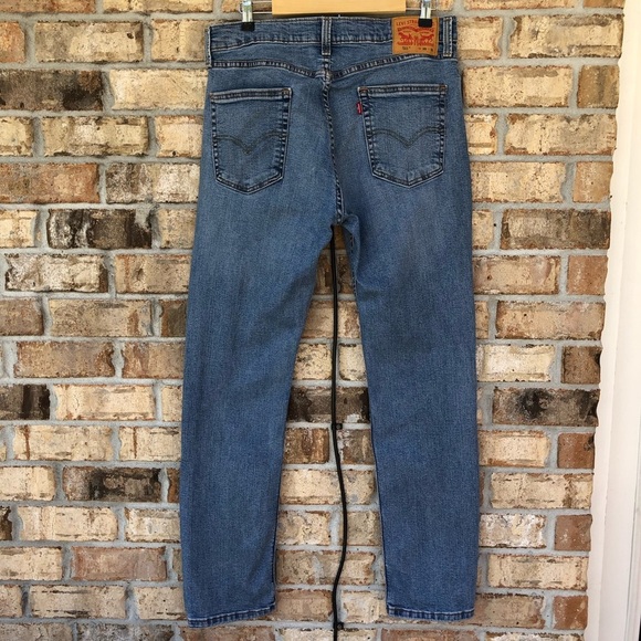 Levi’s Cotton Blend Medium Wash Straight Leg Jeans W36 L32 - Picture 5 of 15